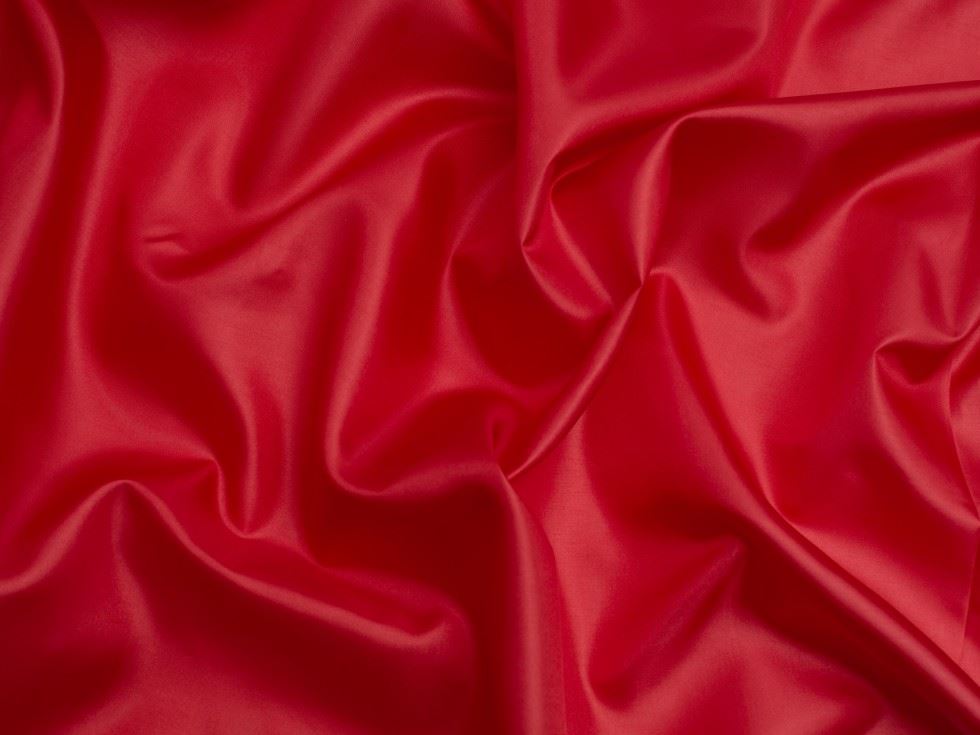 Minerva Core Range Habotai Lining Fabric Red